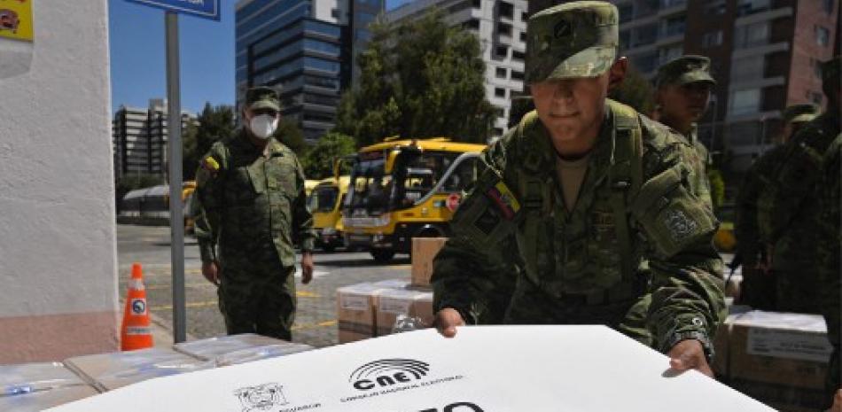 Elecciones en Ecuador. AFP