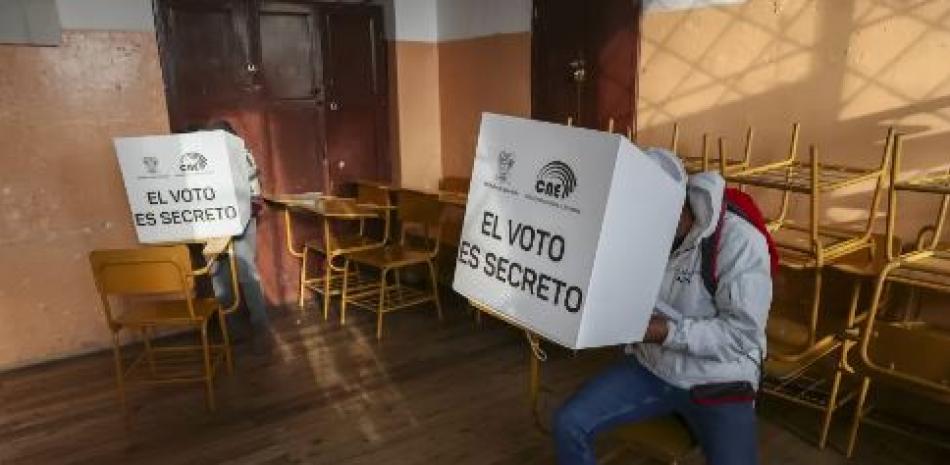 Elecciones en Ecuador. EFE