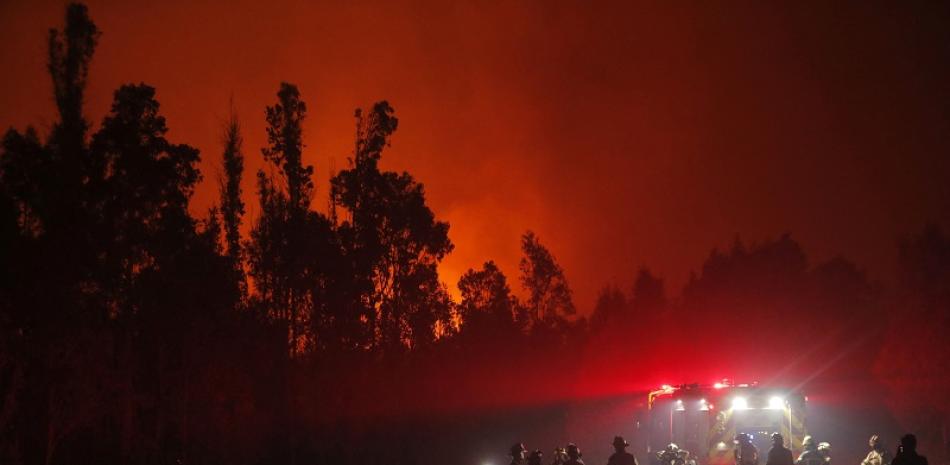 Incendios en Chile dejan 24 muertos y cerca de 1,000 heridos. Fotos: AFP