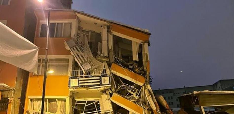 Imagen del terremoto en Turquía