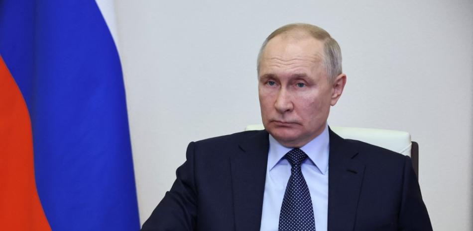 Presidente ruso, Vladimir Putin. Fuente: AFP.