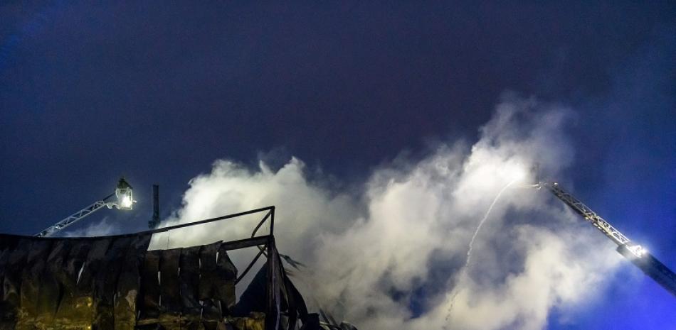 Incendio dejo pérdidas significativas para la fábrica foto: AFP