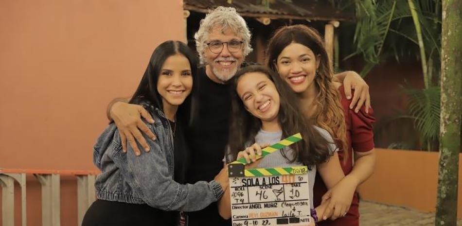 Denise Peña, Angel Muñiz, Laila Taveras y María Tavarez. Foto: Fuente externa