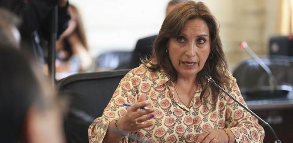 Dina Boluarte, presidenta de Perú. Archivo / LD