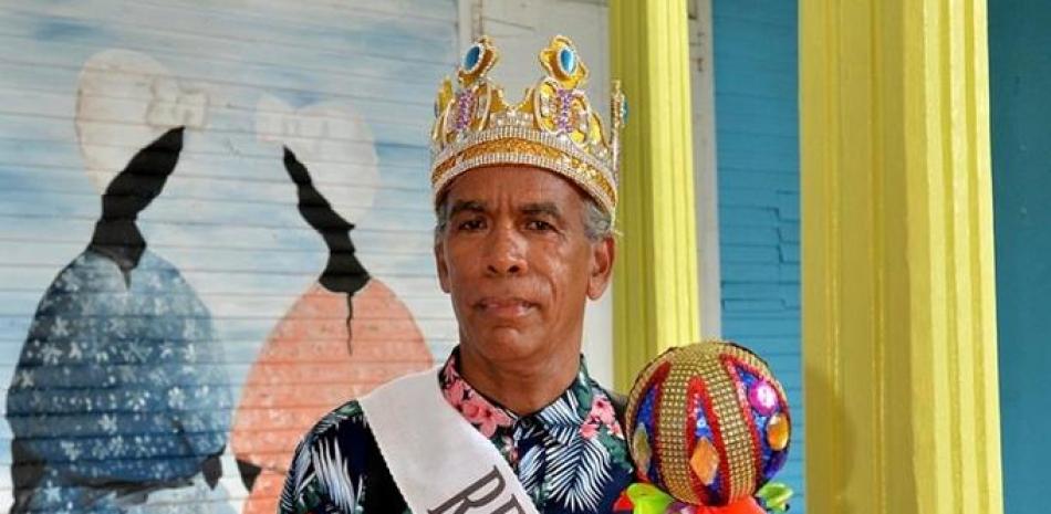 Rafael Almánzar fue designado como el rey del carnaval nacional.