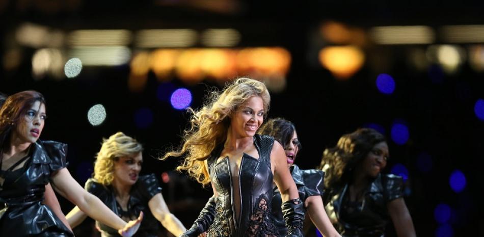 Show del medio tiempo del 2013 a cargo de Beyoncé. Foto Externa