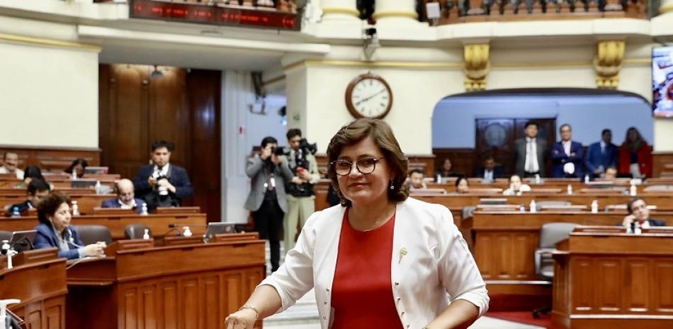 Silvia Monteza, elegida como segunda vicepresidenta del Congreso de Perú