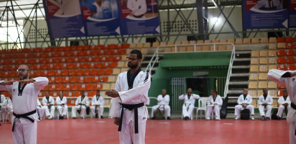 Imágenes del seminario para árbitros organizado por la Federación Dominicana de Taekwondo con el apoyo del Ministerio de Deportes y Recreación.