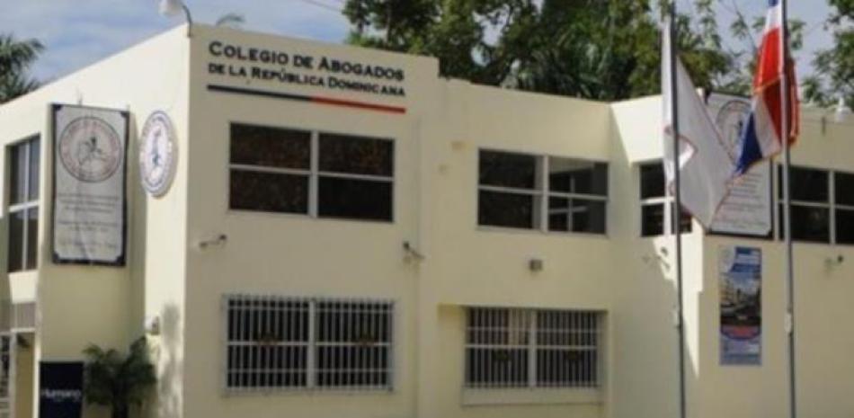 Colegio de Abogados de la República Dominicana. Foto de archivo / Listín Diario