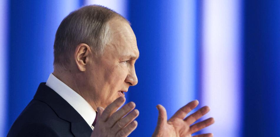 Presidente ruso, Vladímir Putin. AP