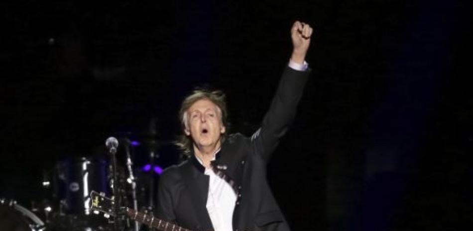 Paul McCartney. AP