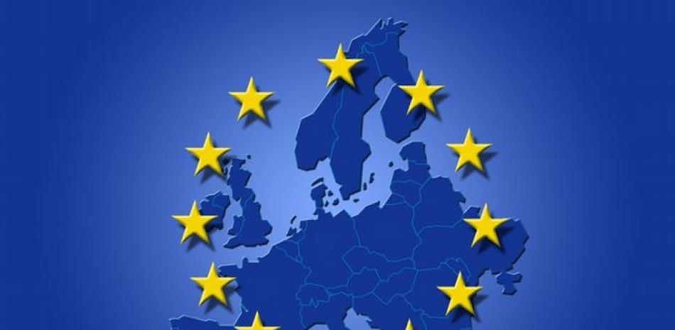 Logo de la Unión de Europea (UE). Foto Externa
