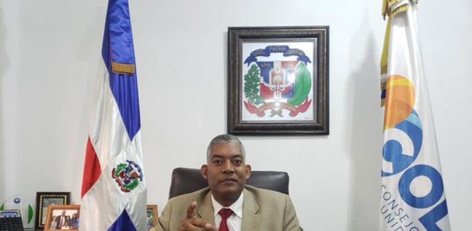 El presidente del Consejo Dominicano de Unidad Evangélica (CODUE), pastor Feliciano Lacen. LD
