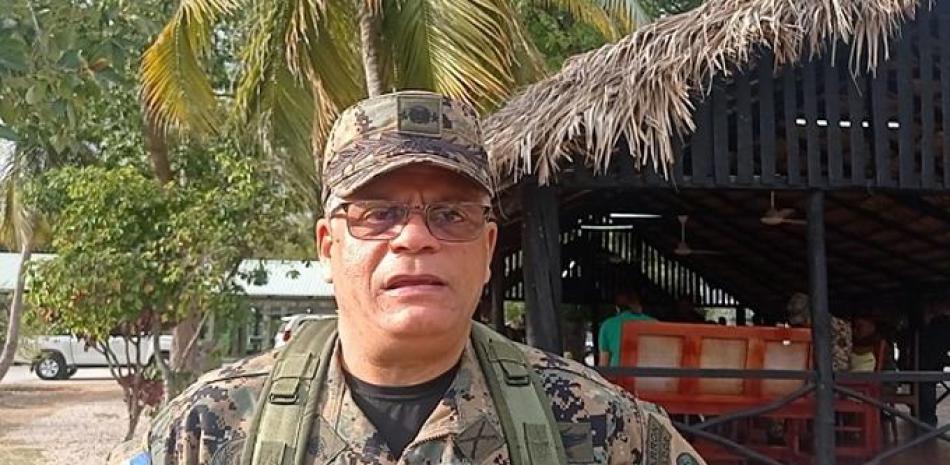 Mayor general Carlos Antonio Fernández Onofre, comandante general del Ejército de República Dominicana.