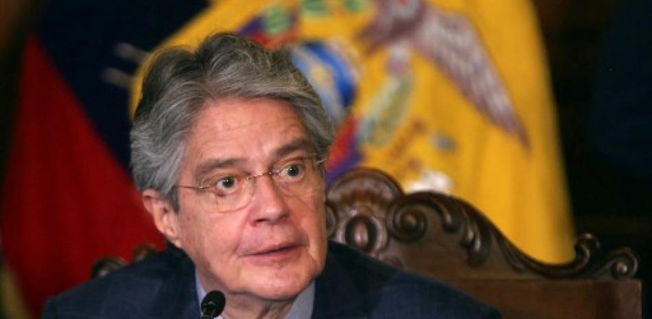 Presidente de Ecuador, Guillermo Lasso. AFP