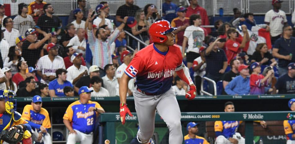 Juan Soto hará de primer bate en segundo partido de Dominicana. Foto: Fedobe.