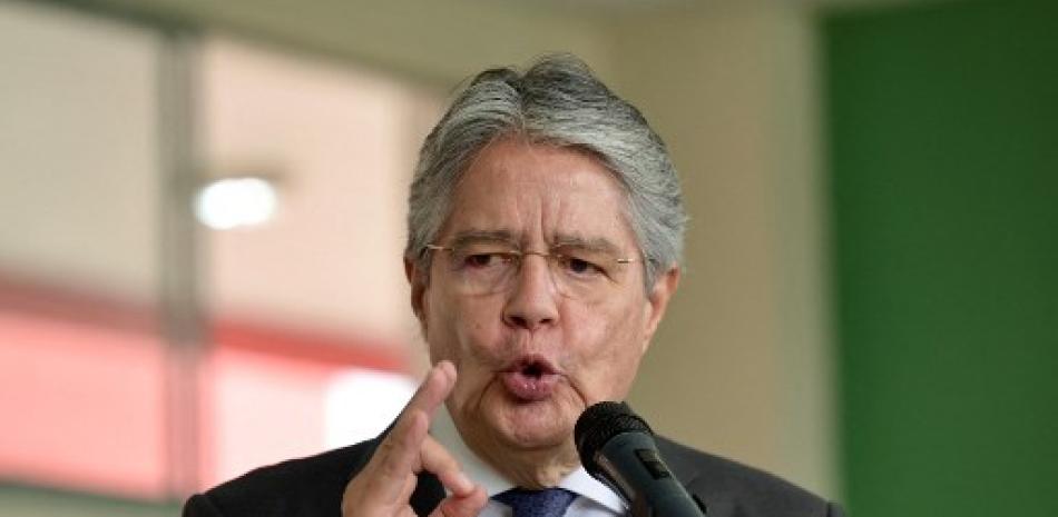 Presidente de Ecuador, Guillermo Lasso. AP