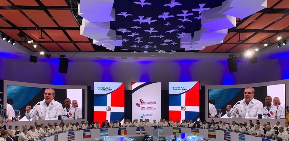 XXVIII Cumbre Iberoamericana de Jefas y Jefes de Estado y de Gobierno.