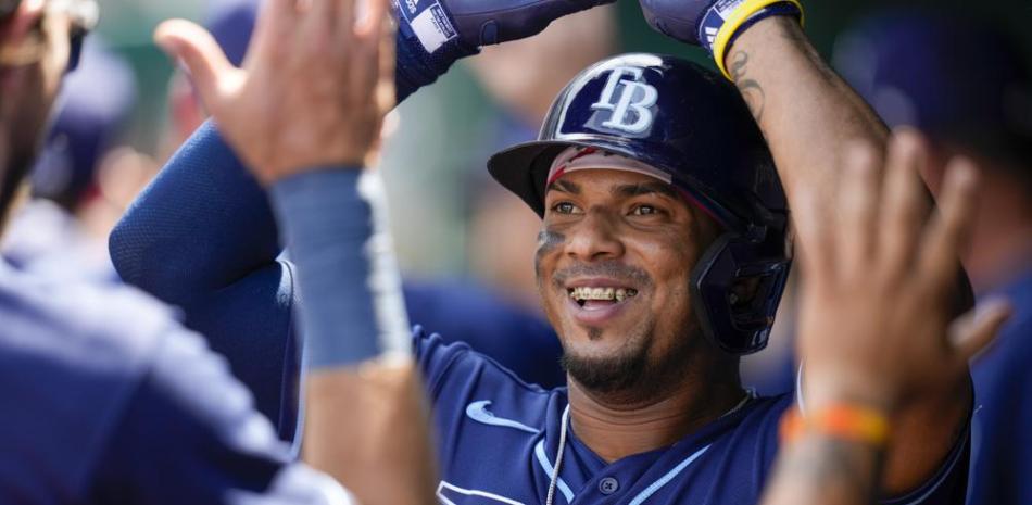 El dominicano Wander Franco pegó jonrón en triunfo de los Rays.