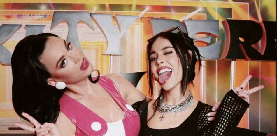 Danna Paola y Katy Perry
