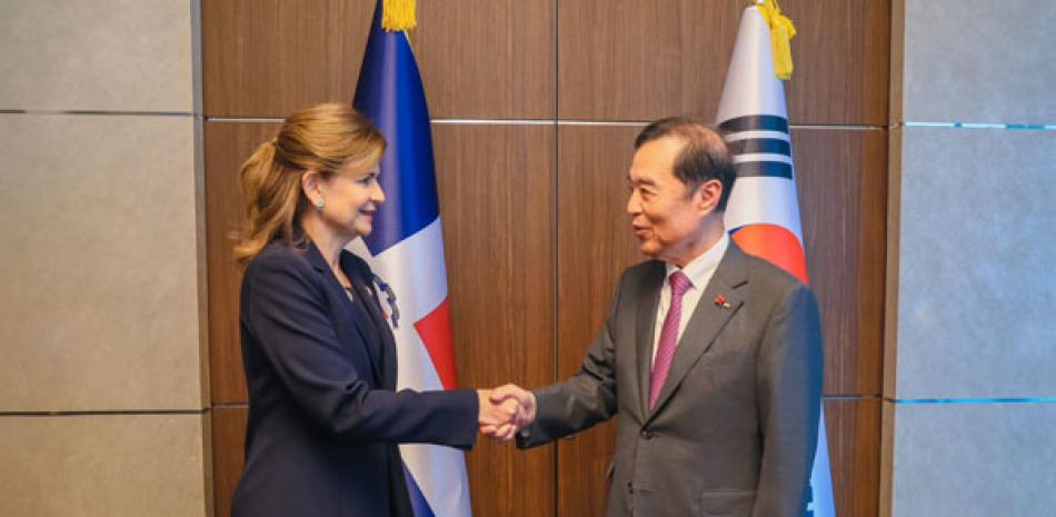 La vicepresidenta Raquel Peña agotó una apretada agenda en Corea del Sur.