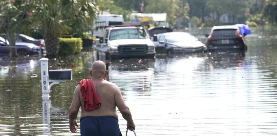 Inundaciones en Florida. AP