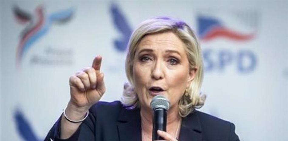 Marine Le Pen. Archivo / LD.