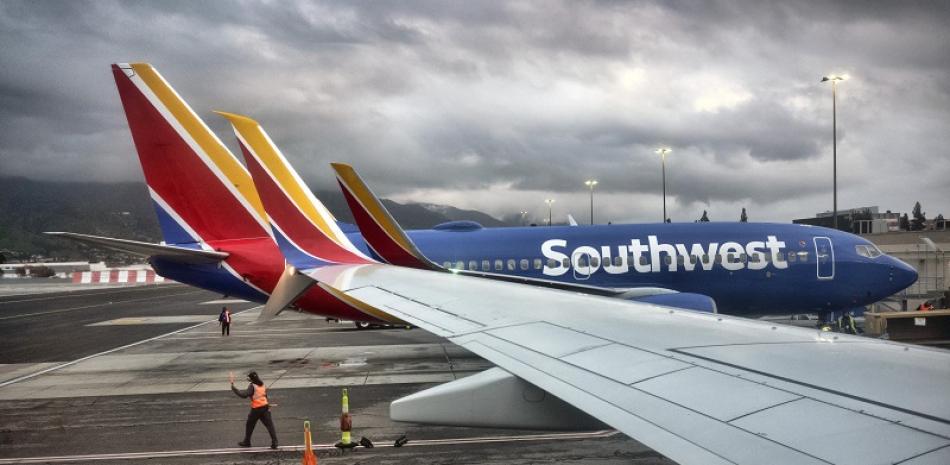 Avión de aerolínea Southwest. Foto: AP News