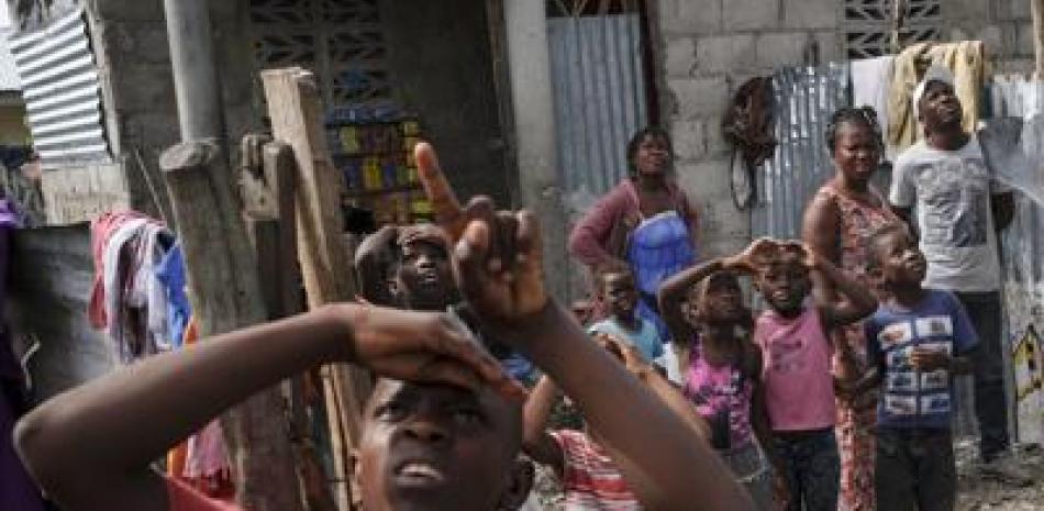 Crisis humanitaria en Haitó. AP