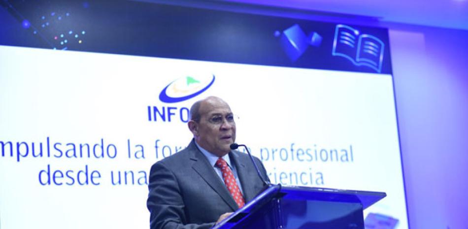 Rafael Santos Badía, director de Infotep.