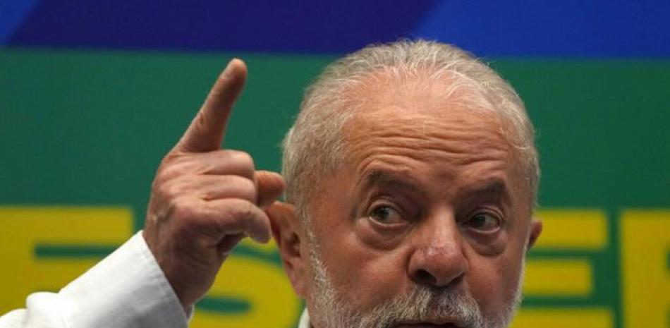 Lula da Silva, presidente de Brasil. Foto de archivo.