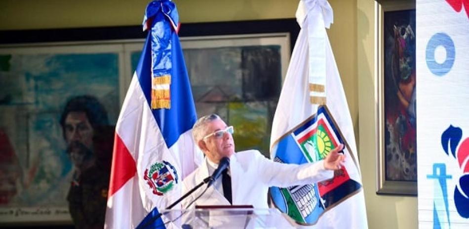 Manuel Jiménez, alcalde de Santo Domingo Este. Foto: Jorge Martínez / LD