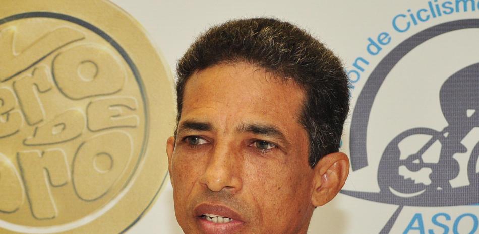 Jorge Blas Díaz, presidente de la Federación Dominicana de Ciclismo.