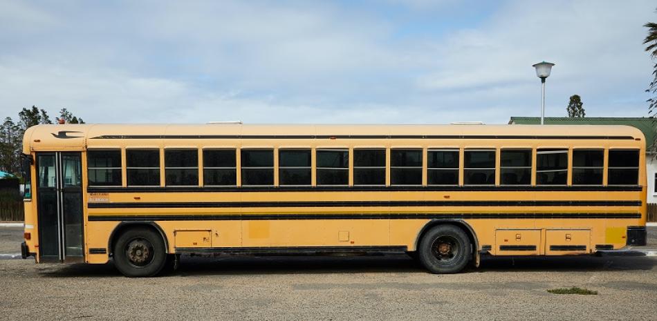 Autobús escolar en Estados Unidos