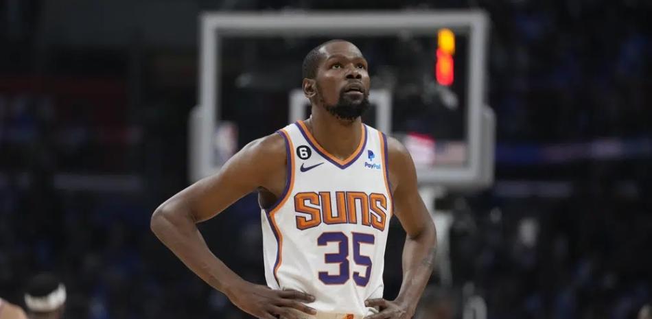 Kevin Durant, estelar de los Phoenix Suns en la NBA.