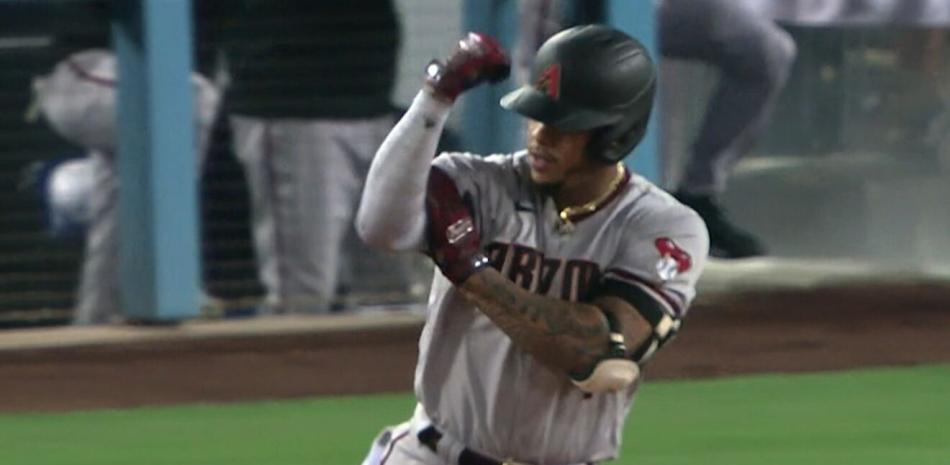 Ketel Marte contribuyó con su jonrón en el triunfo de los D- Backs