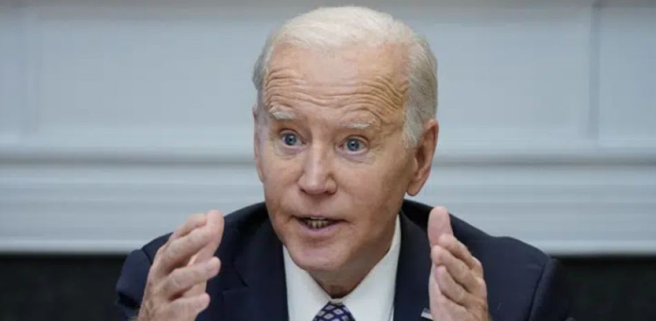 El presidente Joe Biden en la Casa Blanca en Washington el 5 de mayo de 2023. (Foto AP /Evan Vucci)