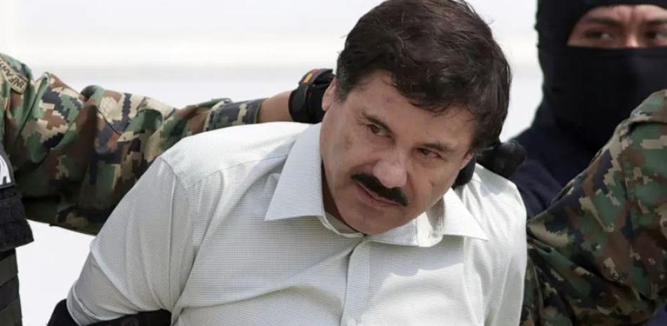 Foto de archivo del narcotraficante condenado Joaquín "El Chapo" Guzmán.