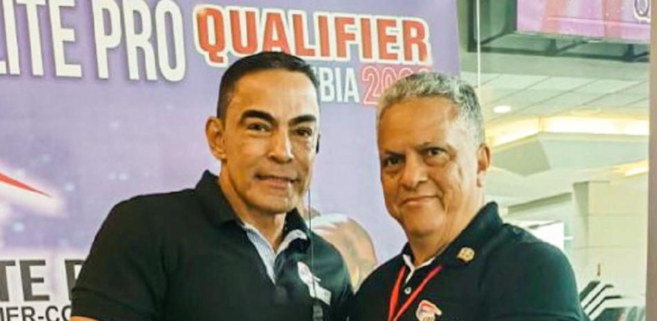 Mario Jimenez y Tony Peña R en el Qualifier Colombia’2023.