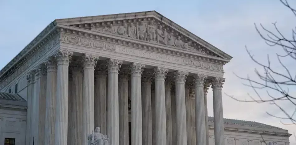 La sede de la Corte Suprema de Estados Unidos, en el Capitolio, en Washington, el 10 de enero de 2023.