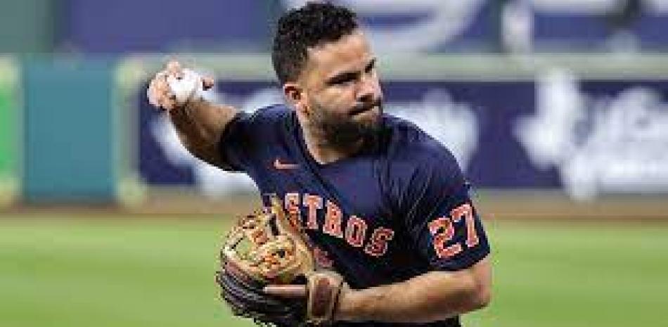 José Altuve, estelar intermedista de Houston.