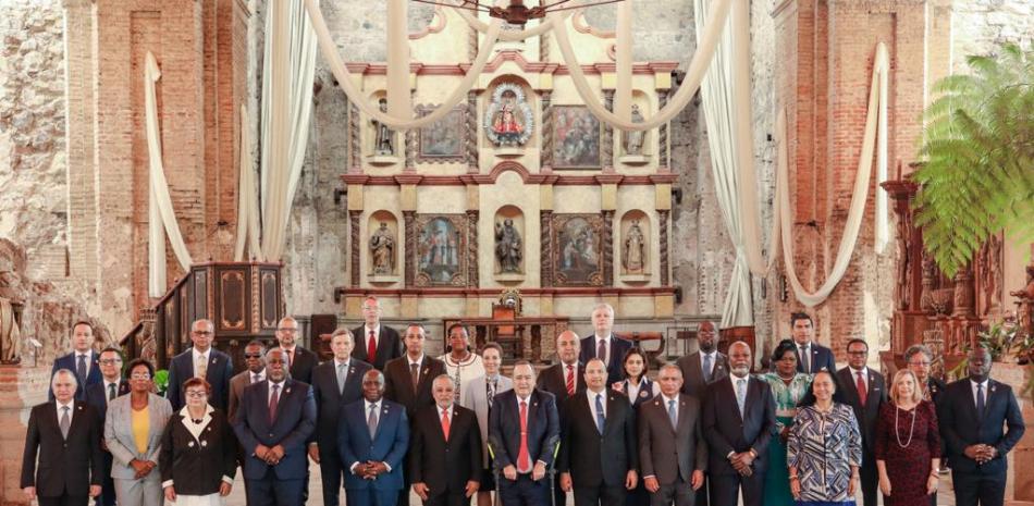 Participantes en la IX Cumbre de Jefes de Estado y/o de Gobierno de este organismo celebrada en Guatemala.