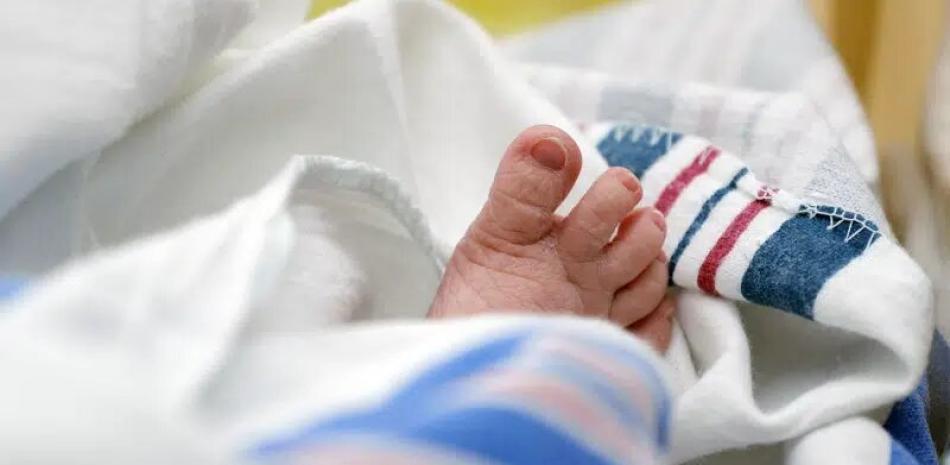 El pie de un bebé en DHR Healthy, el 29 de julio de 2020 en McAllen, Texas.