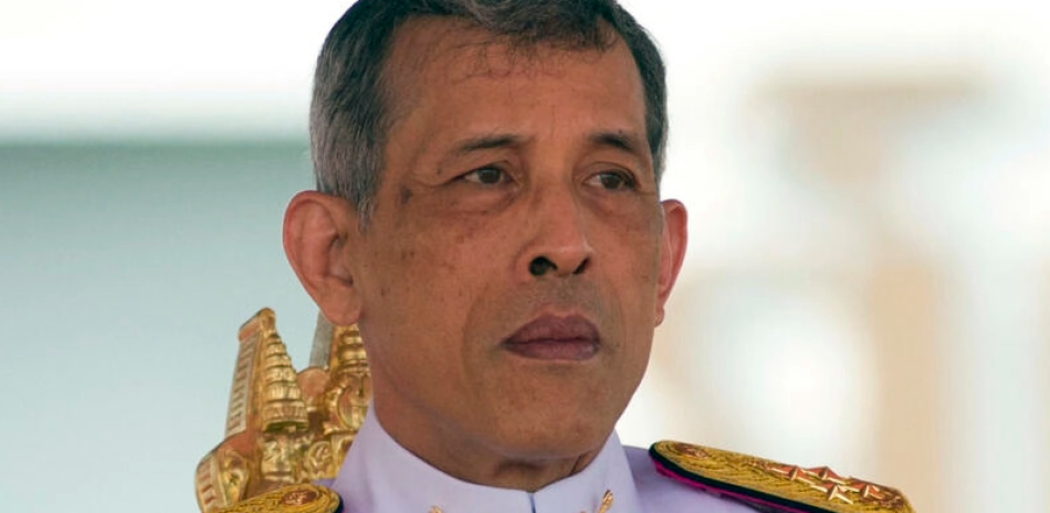 El rey Rama X de Tailandia.