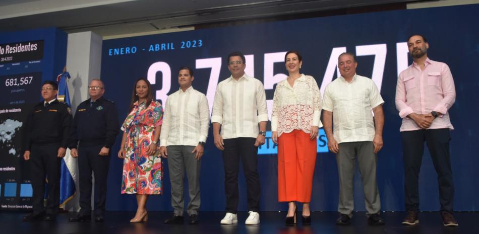 El ministro David Collado en la rueda de prensa ayer.