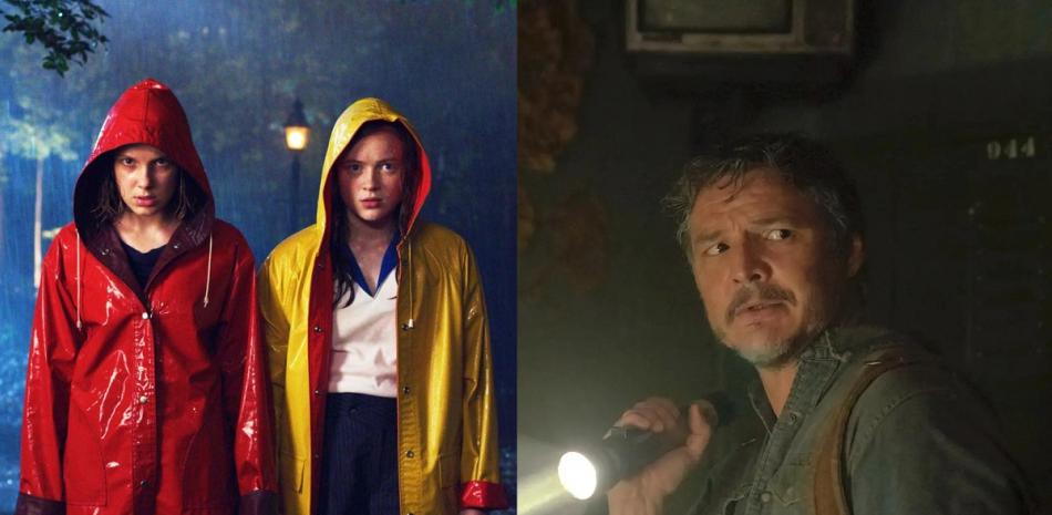 La serie de Netflix, "Stranger Things", y "The Last of Us" producción de HBO