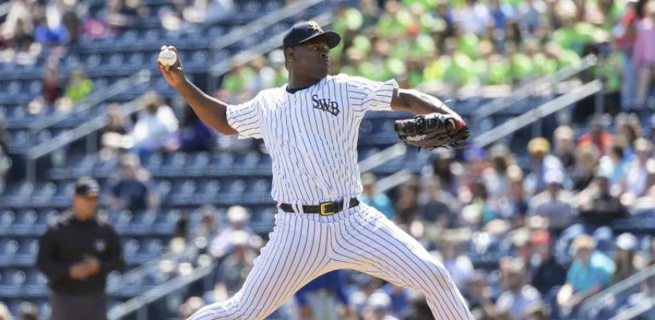 El lanzador dominicano se perfila a tener un rol importante en la rotación de los Yankees.