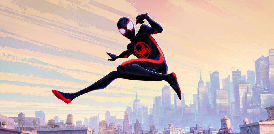 Spiderman de Miles Morales en la nueva película del súperherore.