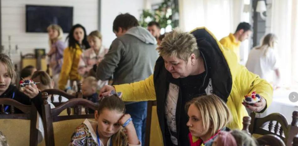 Niños ucranianos sufrirán en el futuro la secuela emocional de la guerra.