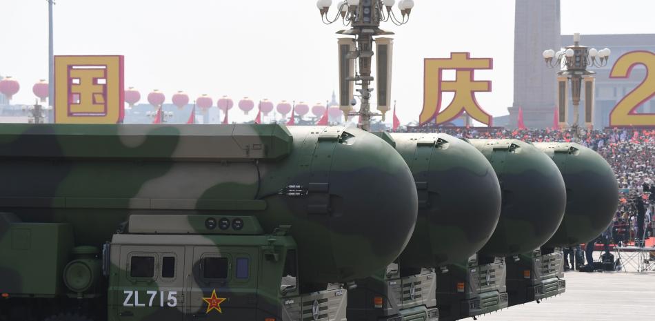 China y Estados Unidos tienen el 90% del arsenal nuclear en el mundo.